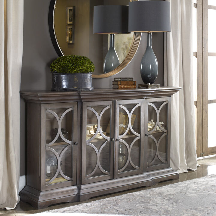 Belino Wooden 4 Door Chest