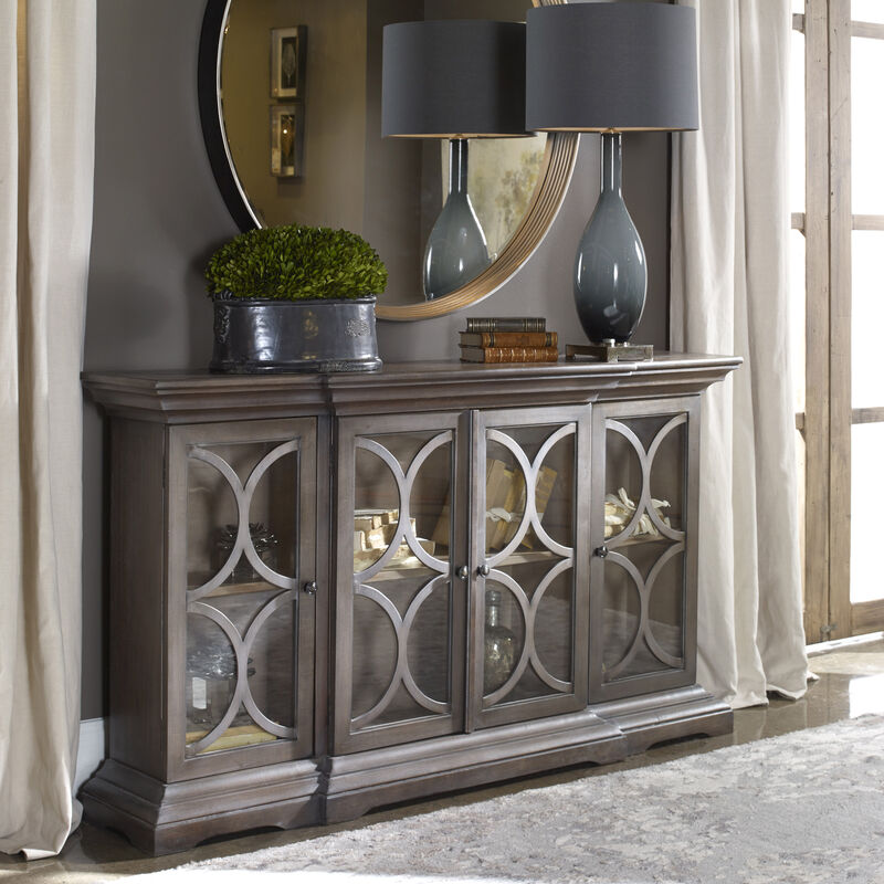 Belino Wooden 4 Door Chest