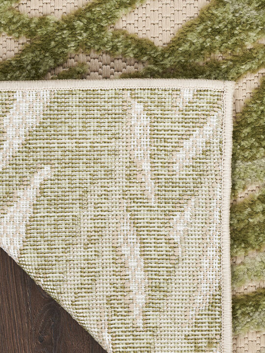 Aloha ALH41 Ivory/Green 10' x 14' Rug