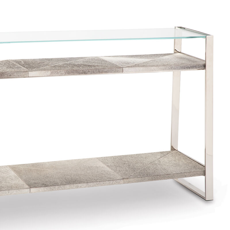 Andres Hair on Hide Console Table
