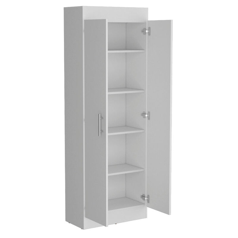 Pantry Cabinet Clinton, kitchen, White