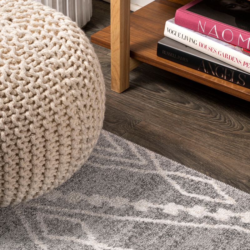 Rih Moroccan Style Diamond Area Rug