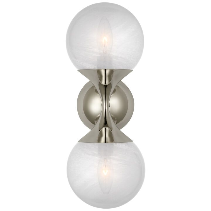 Cristol Small Double Sconce