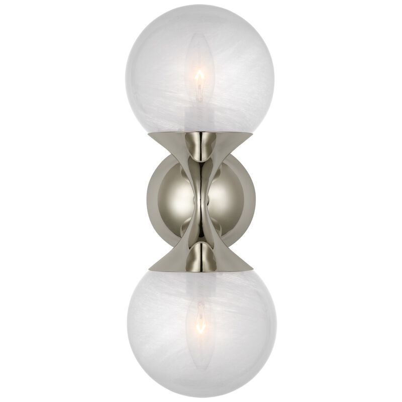 Cristol Small Double Sconce