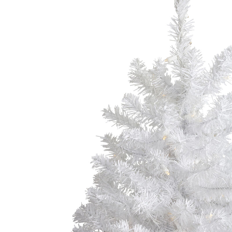 3' Pre-Lit LED Medium Pine Artificial Christmas Tree - Clear Lights