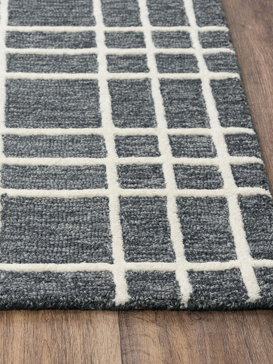 Lofton A07104 Gray 5' x 7'6" Rug