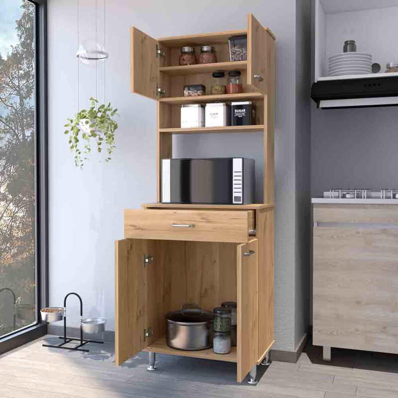 Pantry Piacenza, Kitchen, Light Oak