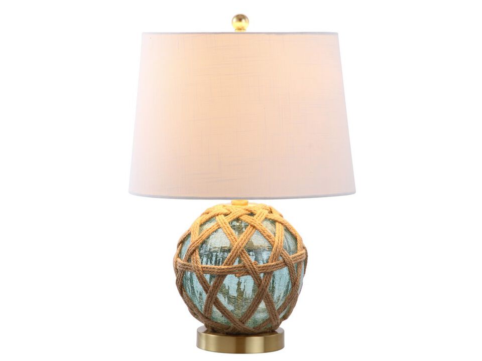 Andrews LED Glass/Rope Table Lamp