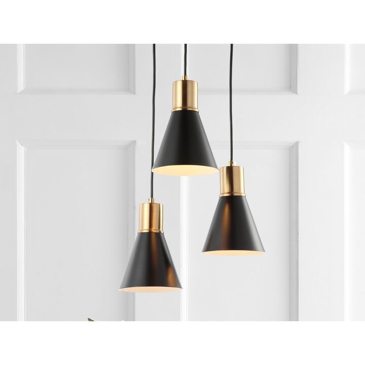 Apollo 3-Light Metal Cluster LED Pendant