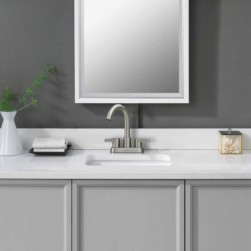 Bathroom Sink Faucet 2-Handle with Pop-Up Drain Assembly