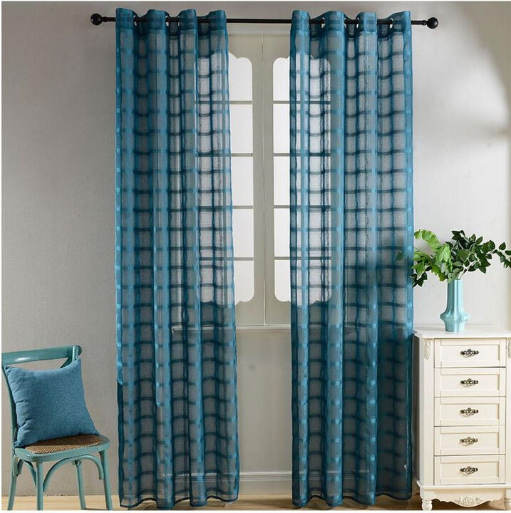 Dolce Mela Sheer Curtains Panel