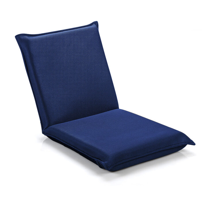 Adjustable 6 positions Folding Lazy Man Sofa Chair Floor Chair