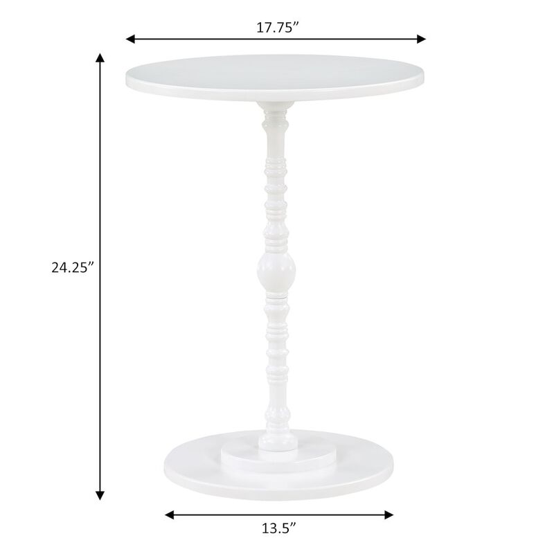 Convenience Concepts Classic Accents Sanibel Beach Spindle Table