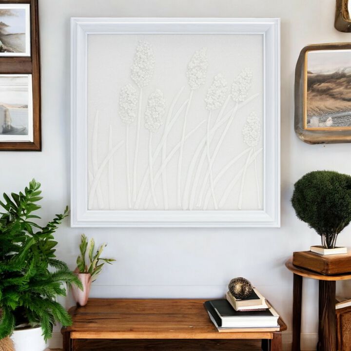 Floral Plaque – Charming Wall Décor for Home and Garden with Nature-Inspired Design