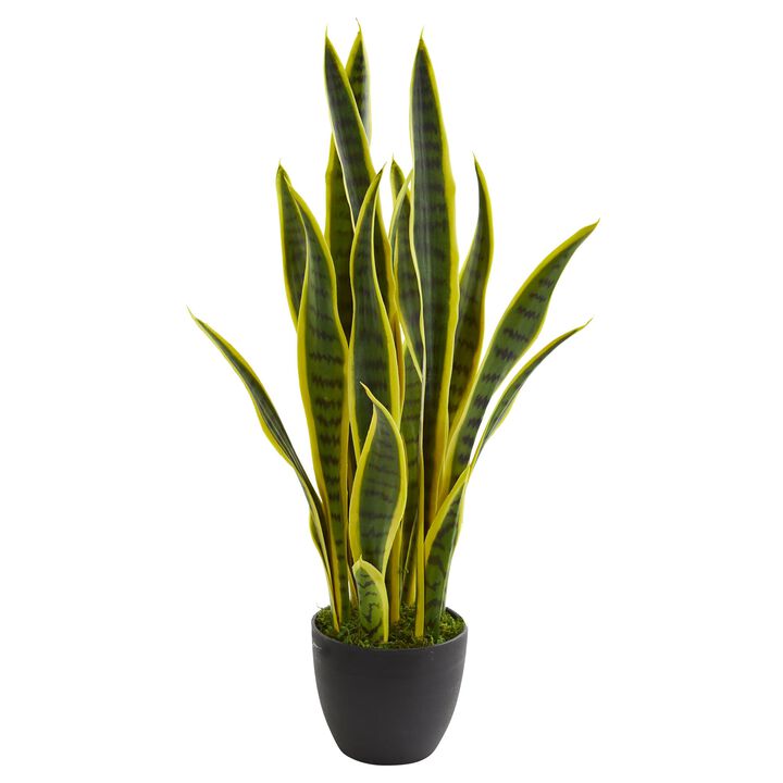 Hivvago 26" Sansevieria Artificial Plant