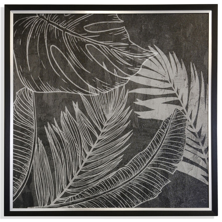 Black And White Palm I