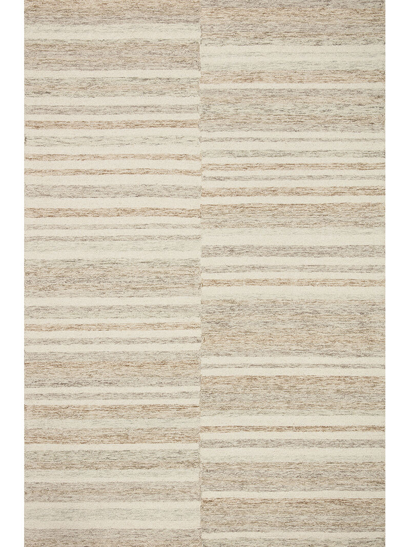 Chris CHR03 Ivory/Clay 3'6" x 5'6" Rug