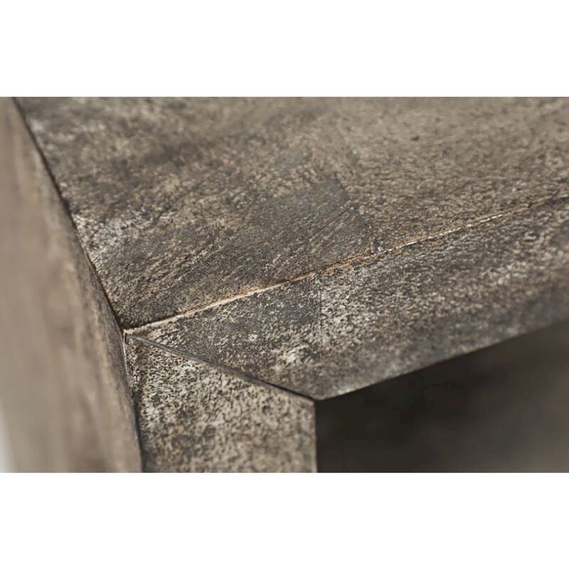Jofran Mulholland Drive Modern Distressed Solid Wood 47 Sofa Table