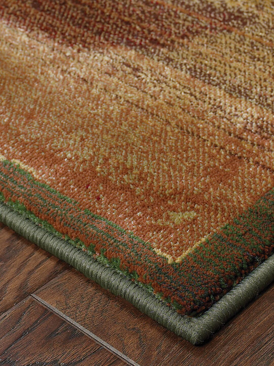 Kharma II 4' x 5'9" Gold Rug