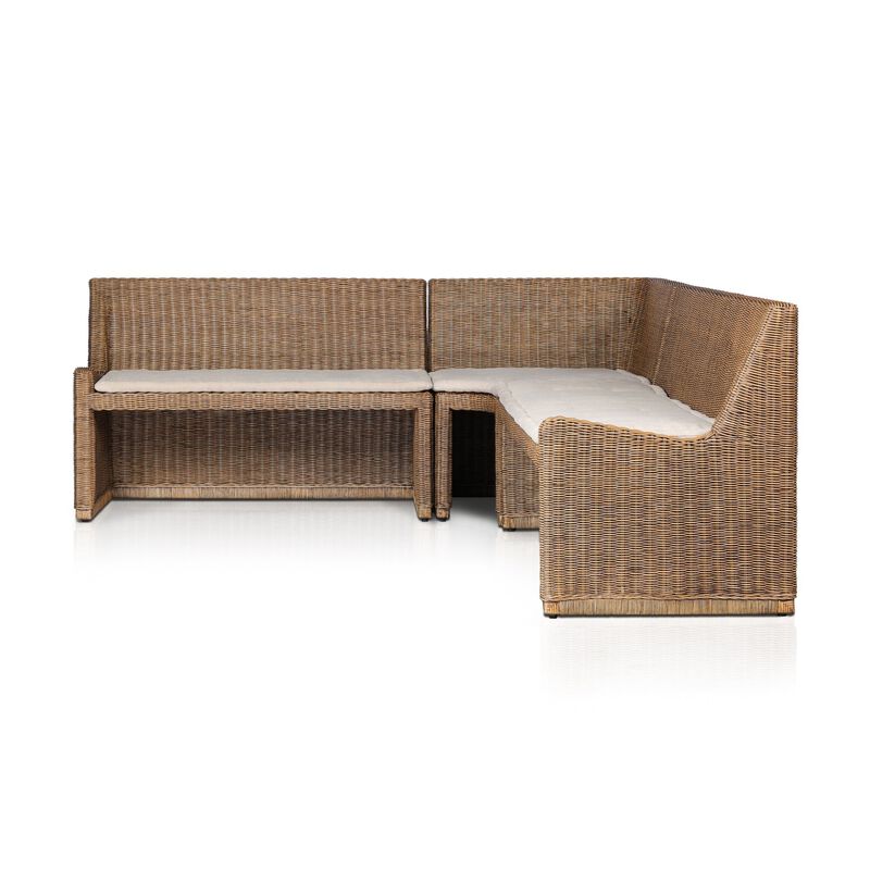 Senna 106" Left Arm Facing Dining Banquette