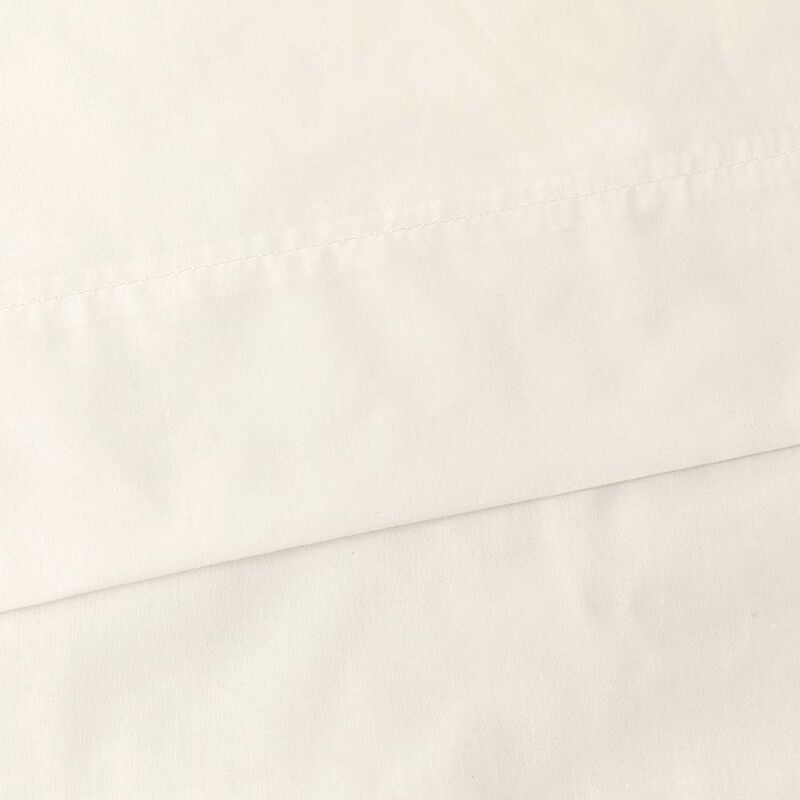 Ellis Classic Tailored Design in a Perma Press Fabric 3" Rod Pocket Lined Swag 84"x45" Natural