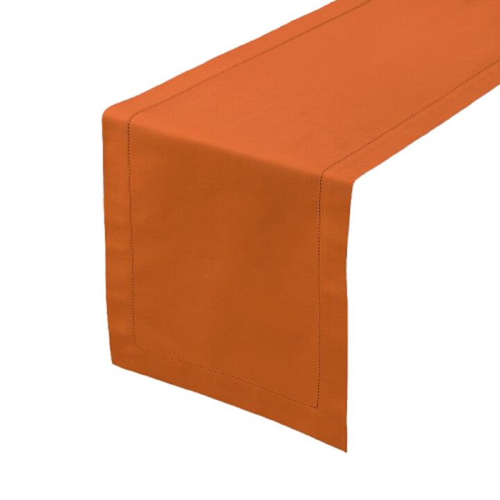 Solino Home Cotton Linen Hemstitch Table Runner