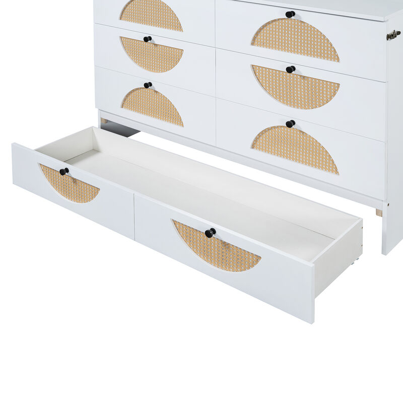Merax Murphy Bed Cabinet with Large Drawer,USB Ports and Outlets