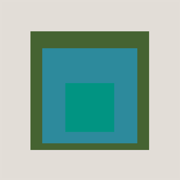Square Series Green