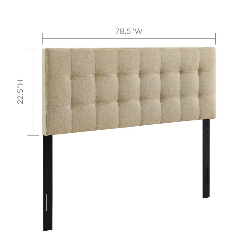 Modway - Lily King Upholstered Fabric Headboard
