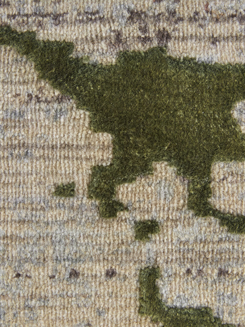 Pryor 39NEF 7'10" x 10' Taupe/Green/Tan Rug