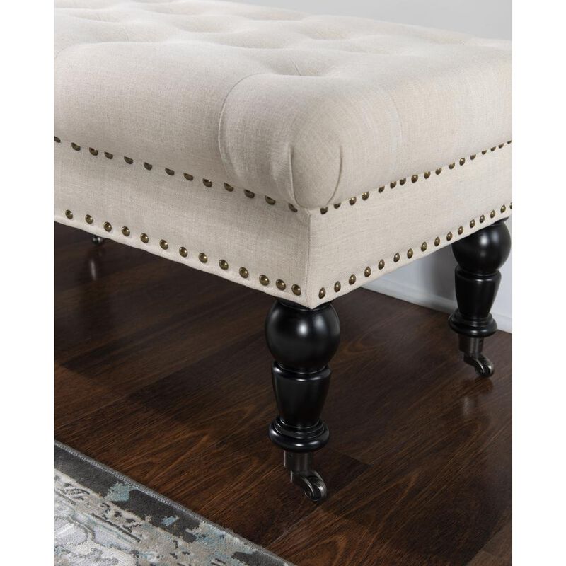 Linon Isabelle Bed Bench 62 Inches