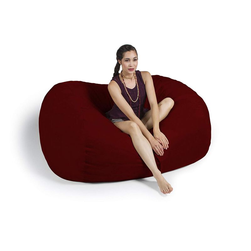 Jaxx 5.5 Foot Lounger Bean Bag Loveseat