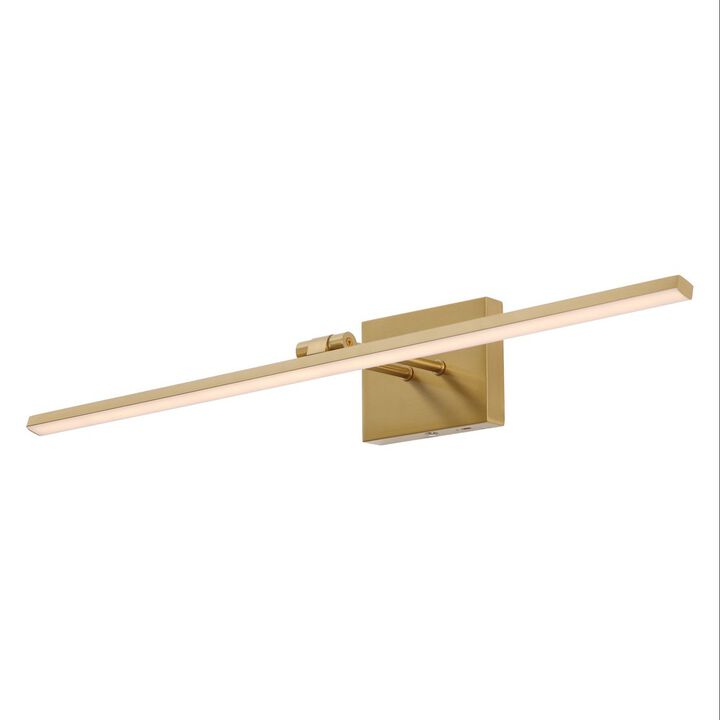 Santino 28" Modern Minimalist Swivel Integrated Dimmable LED Rechargeable Picture Light with Touch Sensor