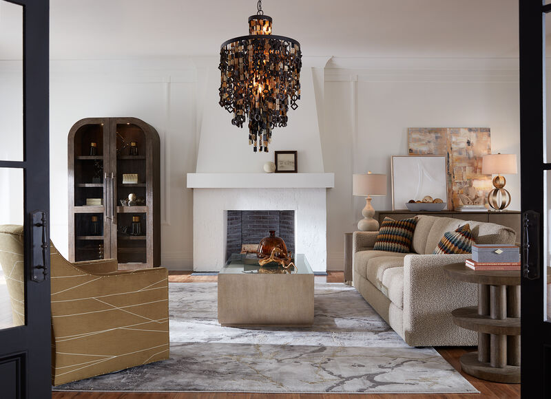 Modern Mood Display Cabinet in Brown