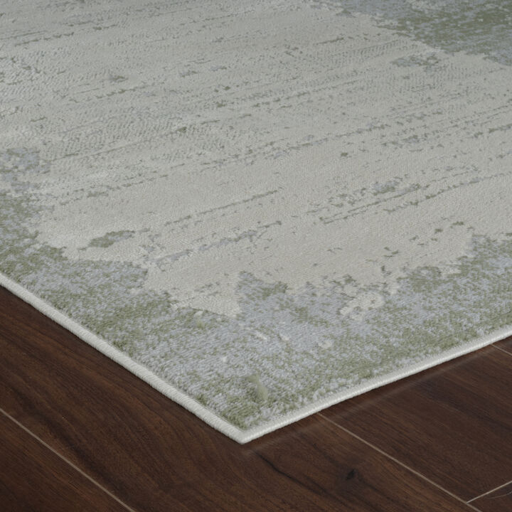 Nomad Abstract Modern Cream Grey Indoor Area Rug