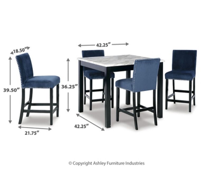 Cranderlyn Counter Ht Table W/ Bar Stools