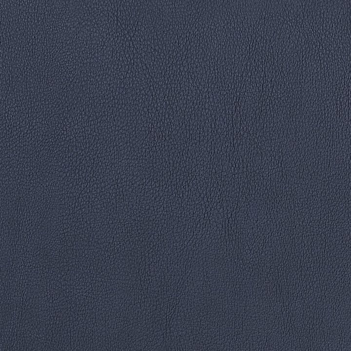Comfort Pointe Amhurst Midnight Blue Faux Leather Swivel Barrel Chair