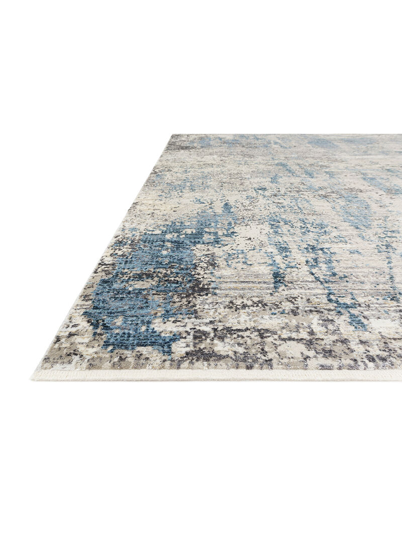 Franca FRN05 Grey/Ocean 3'7" x 5'8" Rug