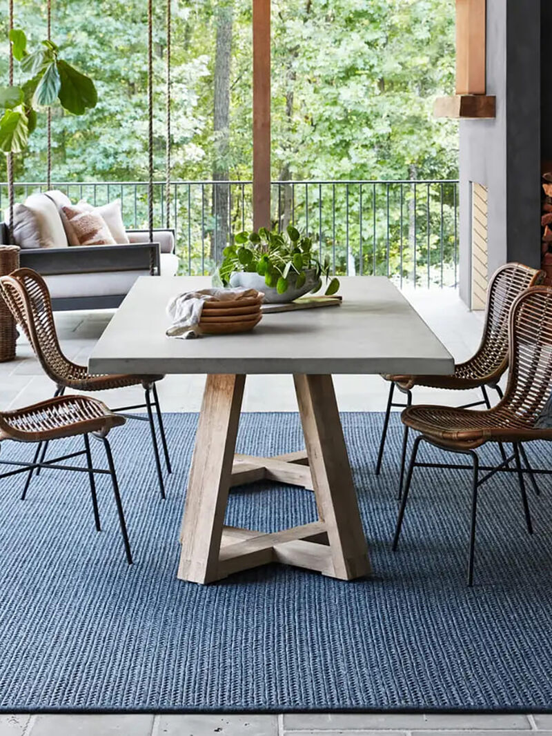 Nirvana Premium Iver Blue 8' X 10' Rug
