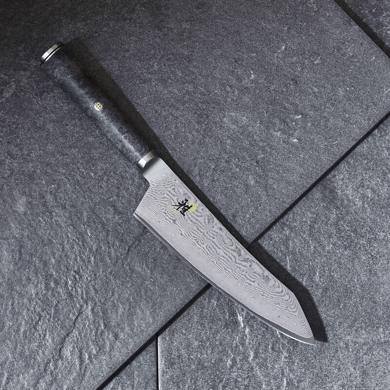 Miyabi Black 5000MCD67 7-inch Rocking Santoku Knife