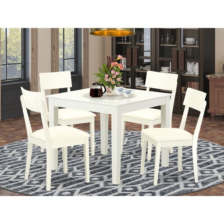 Dining Room Set Linen White