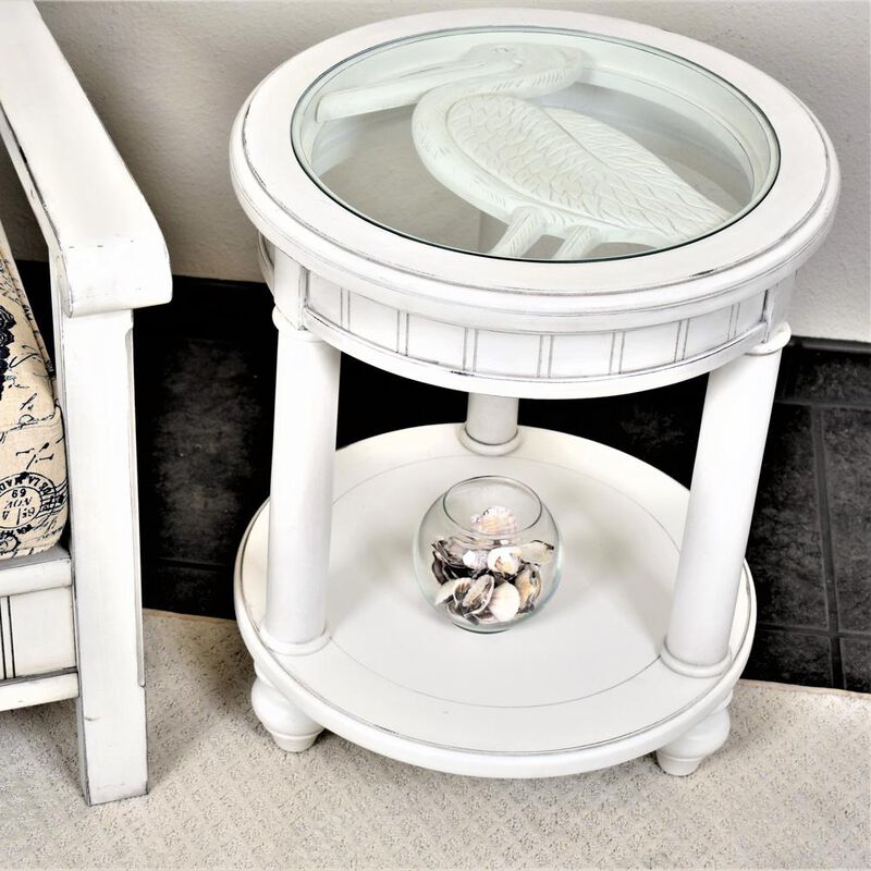 Sea Winds Coastal Furniture Monaco Round End Table