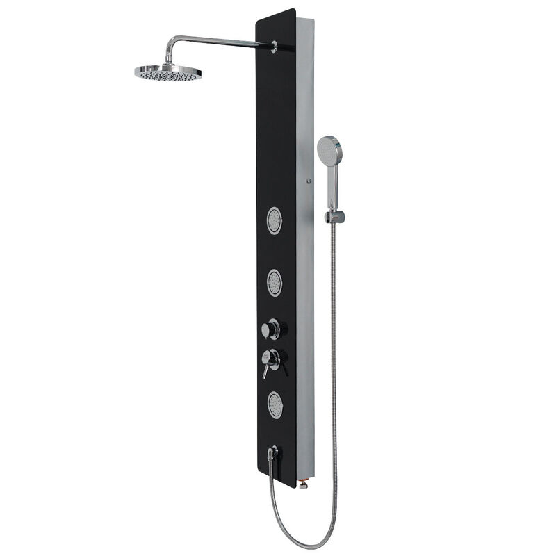Shower Panel with Hand Shower for Convenient and Stylish Bathroom Upgrades