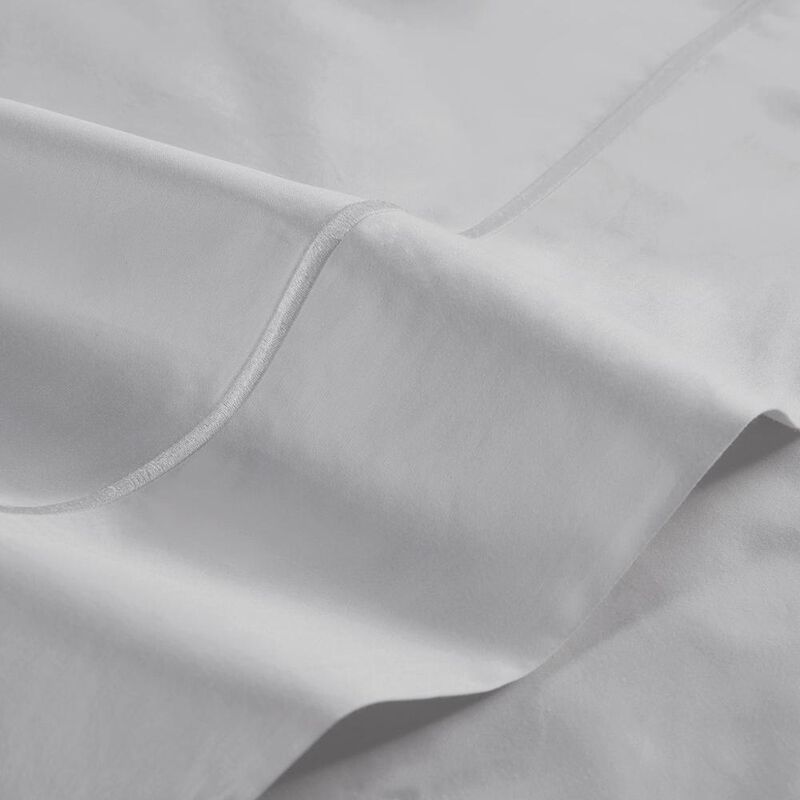 Belen Kox 500TC Cotton Sheet Set, 102x108, Grey, King1, Belen Kox