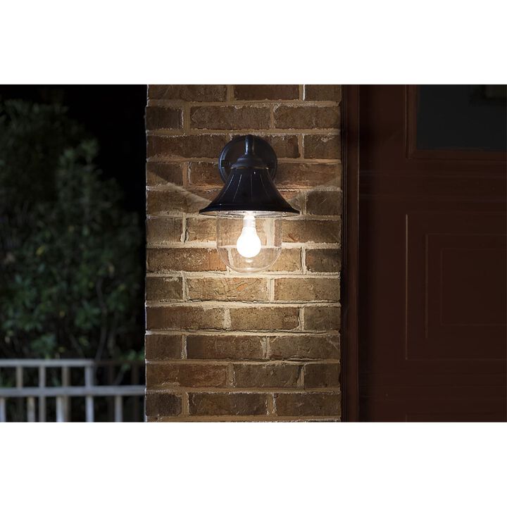 Orion Solar Wall Light - Black