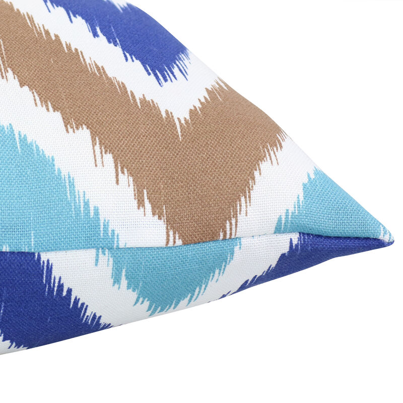 Sunnydaze Set of 2 19" Square Polyester Tufted Pillows