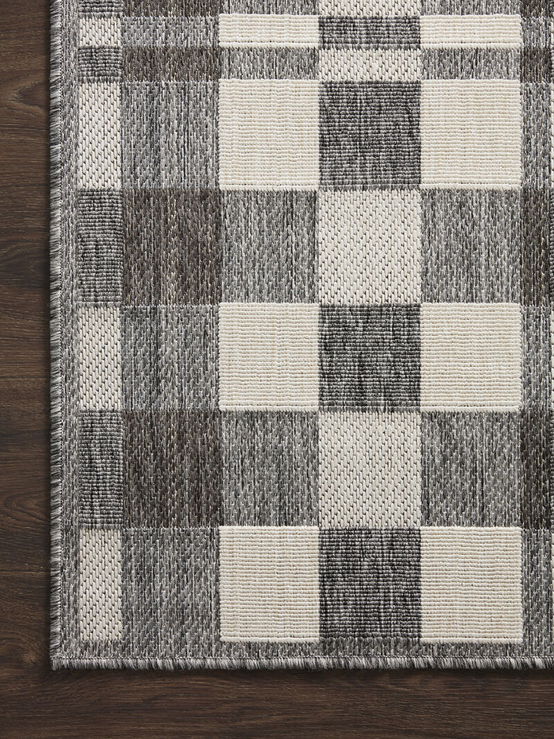 Rainier RAI04 Ivory/Pebble 3'11" x 5'11" Rug