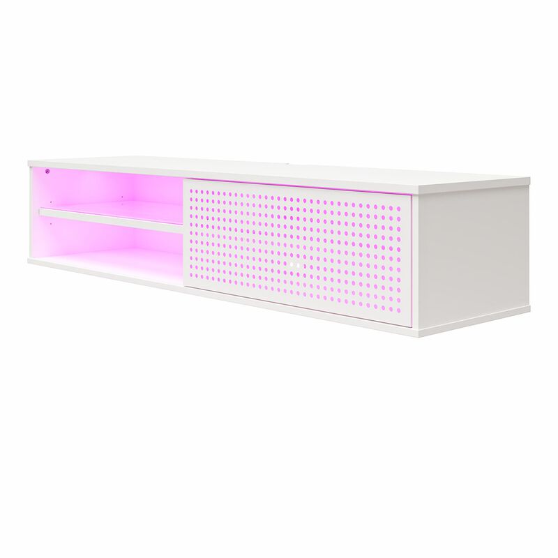 Glitch Floating TV Stand for TVs up to 60"