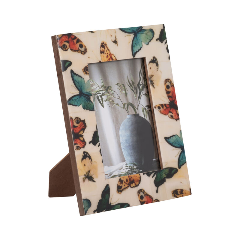 4"x6" Butterflies Photo Frame