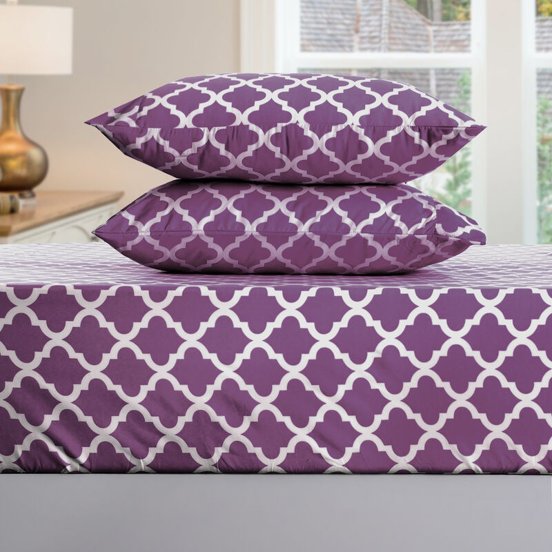 Lux Decor Collection Bed Sheets - Brushed Microfiber Sheet Set